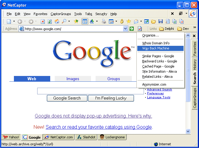 NetCaptor Screenshot